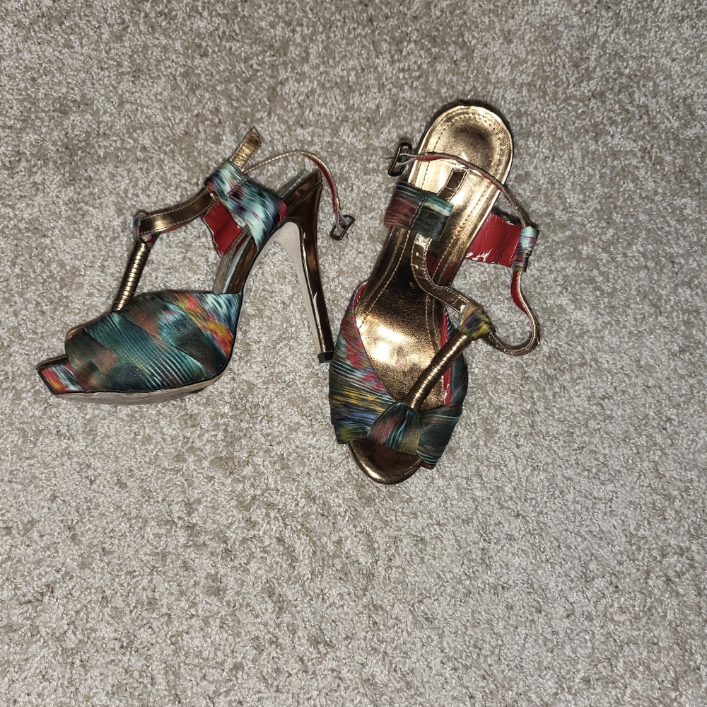 5.5 Colorful Heels